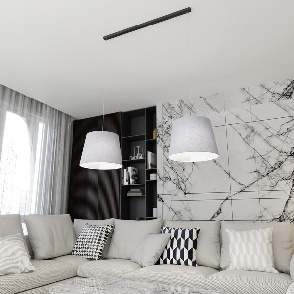 Lampa wisząca EPOCA 2 GREY