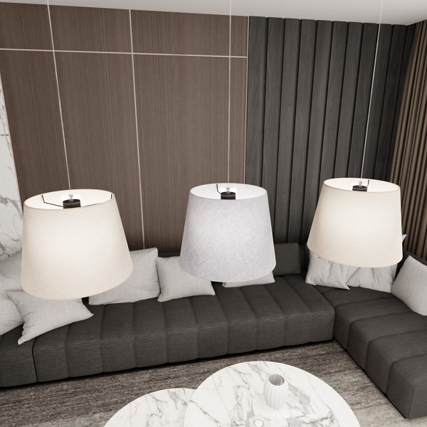 Lampa wisząca EPOCA 3 MIX