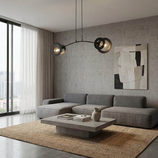 Lampa wisząca EUFORIA 2 BL - Emibig
