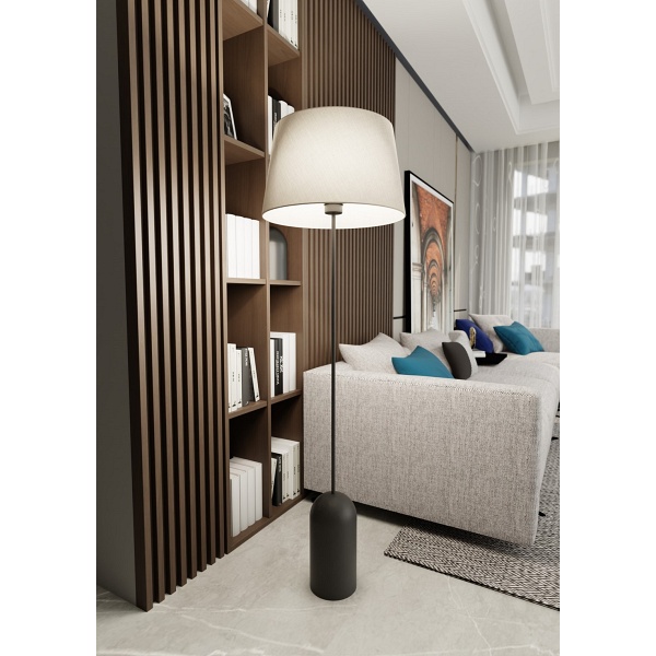 Lampa podłogowa PEARL LP BEIGE - Emibig