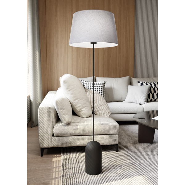 Lampa podłogowa PEARL LP GRAY - Emibig