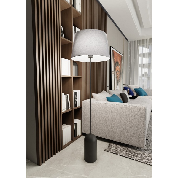 Lampa podłogowa PEARL LP GRAY
