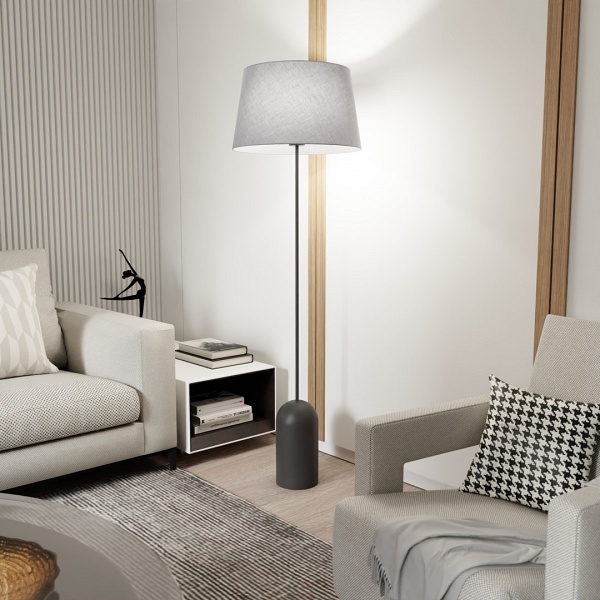 Lampa podłogowa PEARL LP GRAY