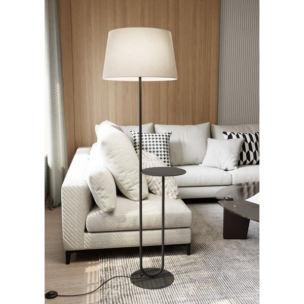 Lampa podłogowa HOTEL LP BEIGE - Emibig