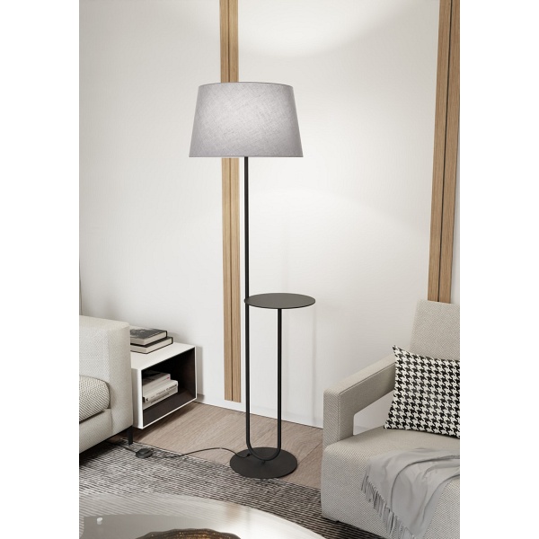 Lampa podłogowa HOTEL LP GRAY