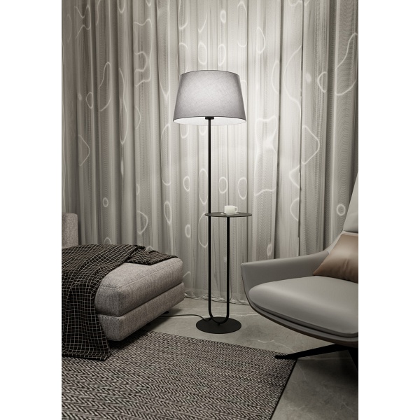 Lampa podłogowa HOTEL LP GRAY