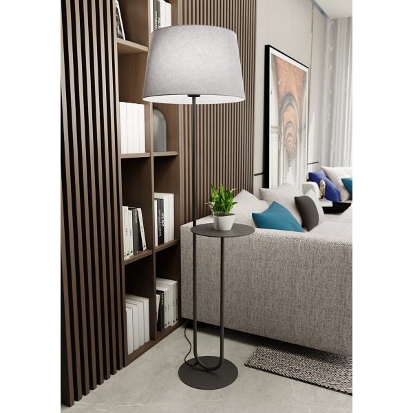 Lampa podłogowa HOTEL LP GRAY