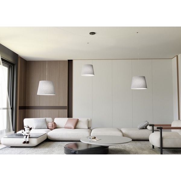 Lampa wisząca ASCOT 3 GRAY - Emibig