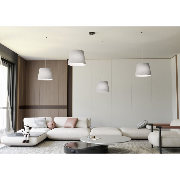 Lampa wisząca ASCOT 4 GRAY - Emibig