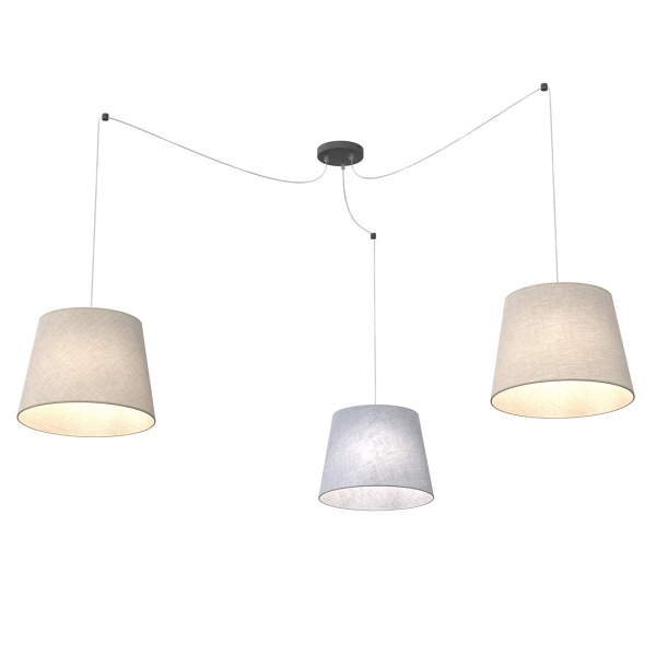 Lampa wisząca ASCOT 3 MIX