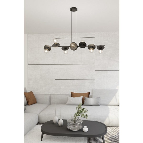 Lampa wisząca TOKEN 8 BL