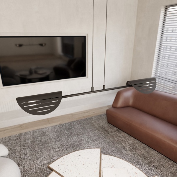 Lampa wisząca SABER 2 BL