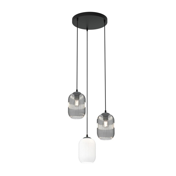 Lampa wisząca VERDI 3PREM BL MIX - Emibig