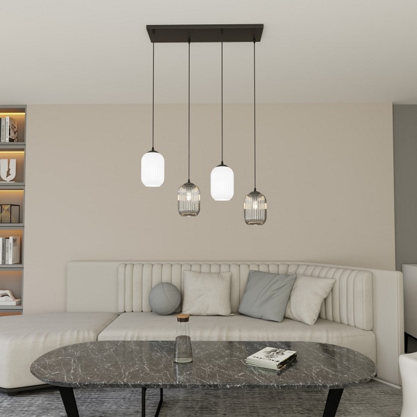 Lampa wisząca VERDI 4 BL MIX - Emibig