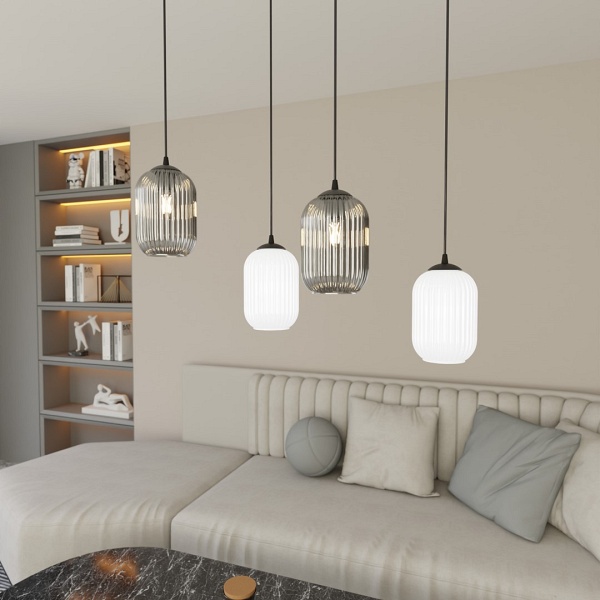 Lampa wisząca VERDI 4 BL MIX - Emibig