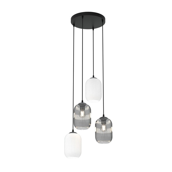 Lampa wisząca VERDI 4PREM BL MIX - Emibig