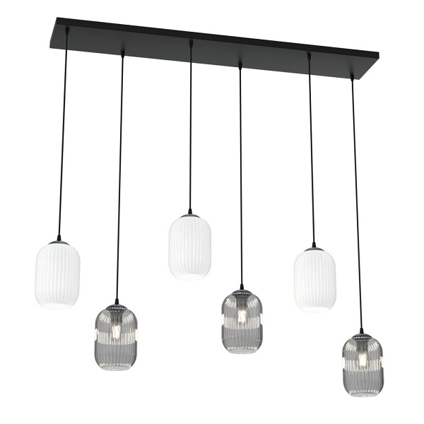 Lampa wisząca VERDI 6 BL MIX - Emibig