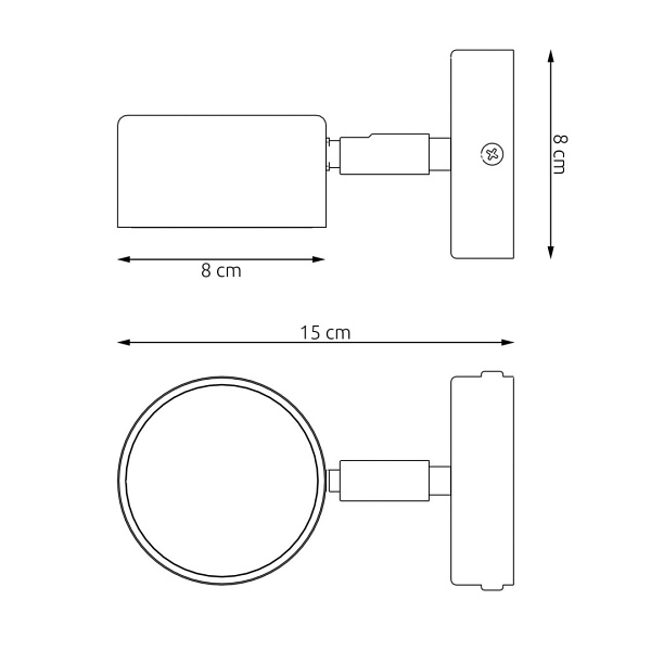 Lampa wisząca SORA K1 BL