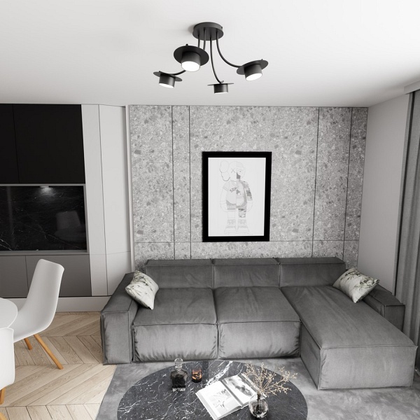 Lampa wisząca ENSO 4 BL