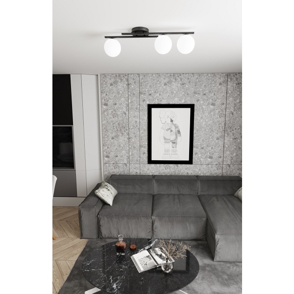 Lampa wisząca KAIRO 3 BL OPAL