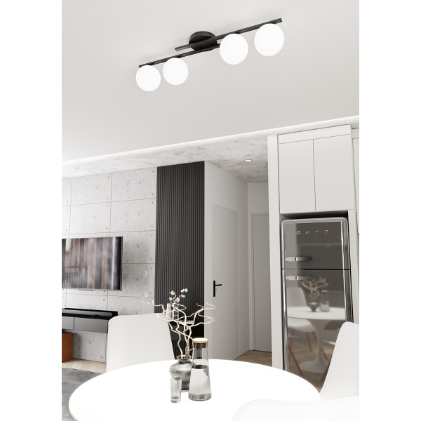 Lampa wisząca KAIRO 4 BL OPAL