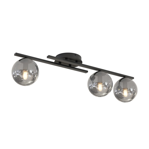 Lampa wisząca KAIRO 3 BL GRAFIT - Emibig