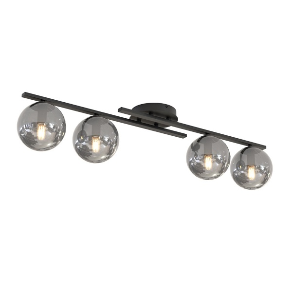 Lampa wisząca KAIRO 4 BL GRAFIT - Emibig