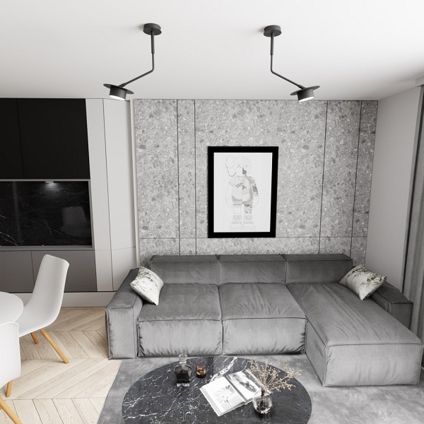 Lampa wisząca MIZU 1 BL