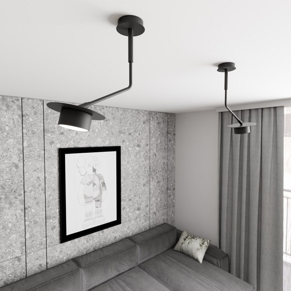 Lampa wisząca MIZU 1 BL