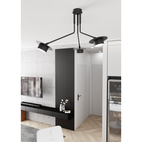 Lampa wisząca MIZU 3 BL