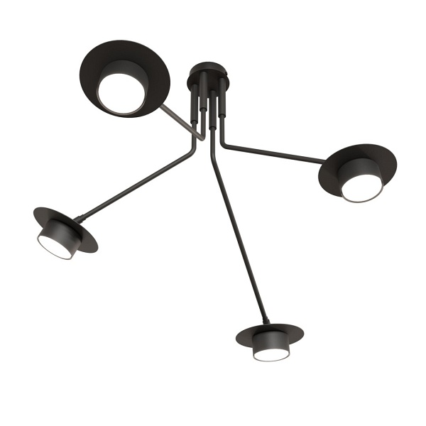 Lampa wisząca MIZU 4 BL