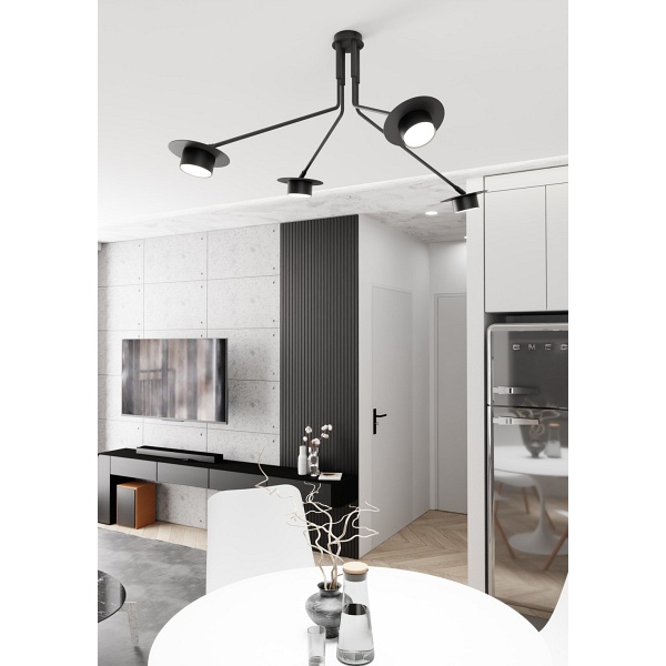 Lampa wisząca MIZU 4 BL