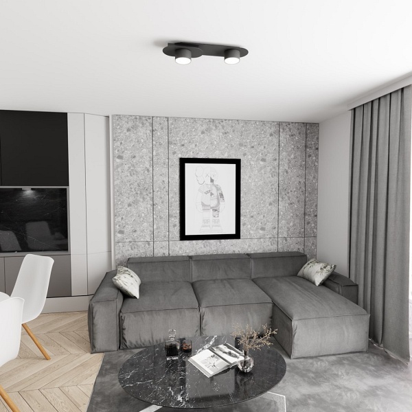 Lampa wisząca STILO 2 BL