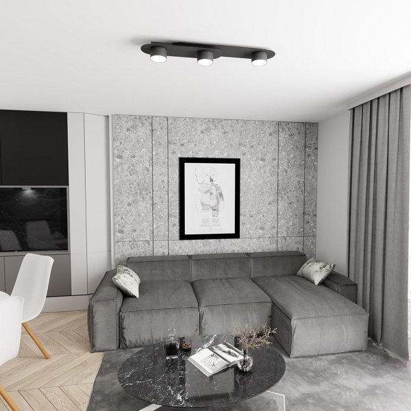 Lampa wisząca STILO 3 BL