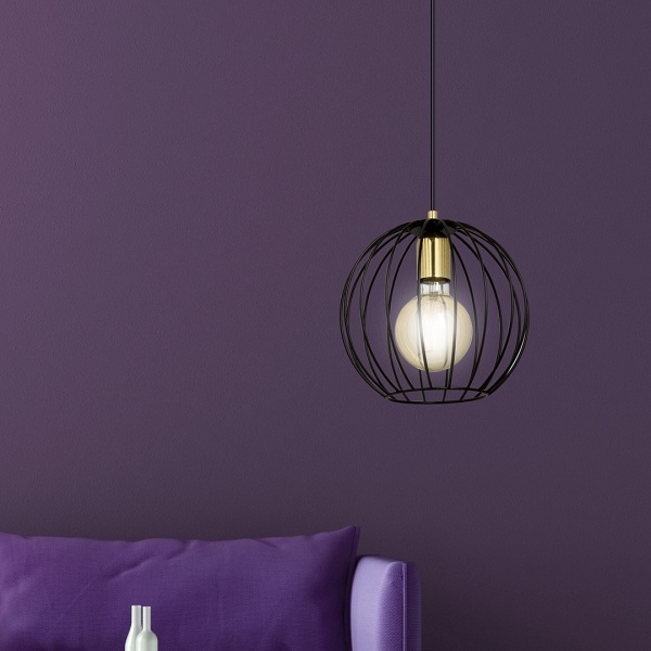 Lampa wisząca ALBIO 1 BLACK