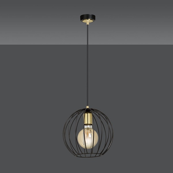 Lampa wisząca ALBIO 1 BLACK