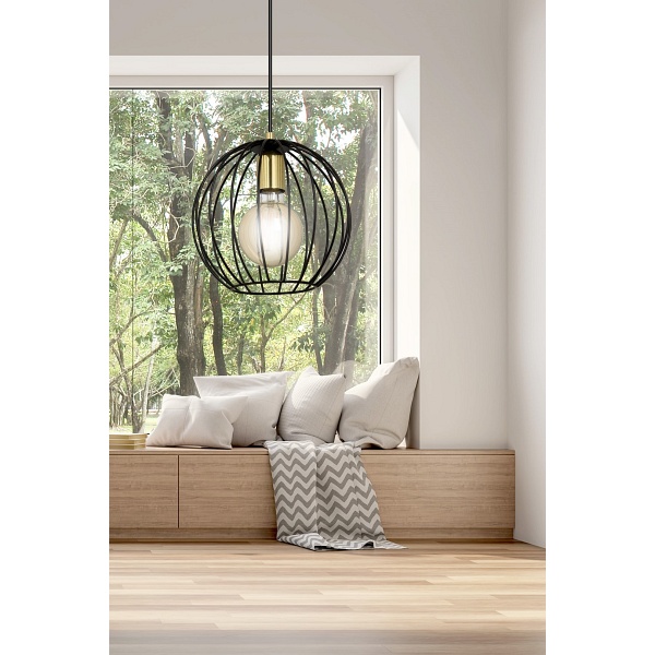 Lampa wisząca ALBIO 1 BLACK