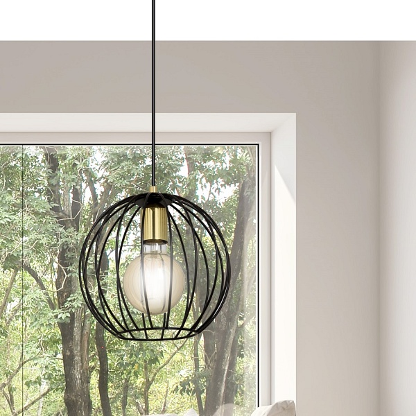 Lampa wisząca ALBIO 1 BLACK