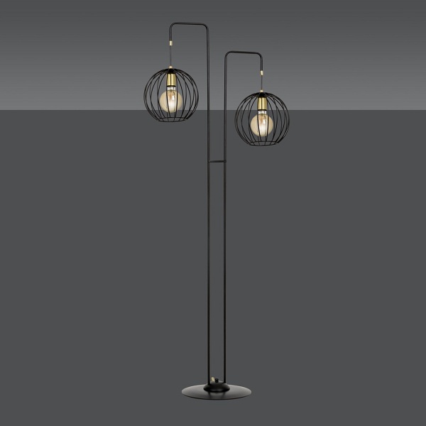 Lampa podłogowa ALBIO LP2 BLACK