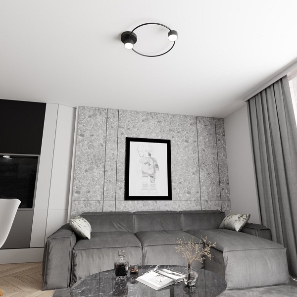Lampa sufitowa LUCIO 2 BL - Emibig