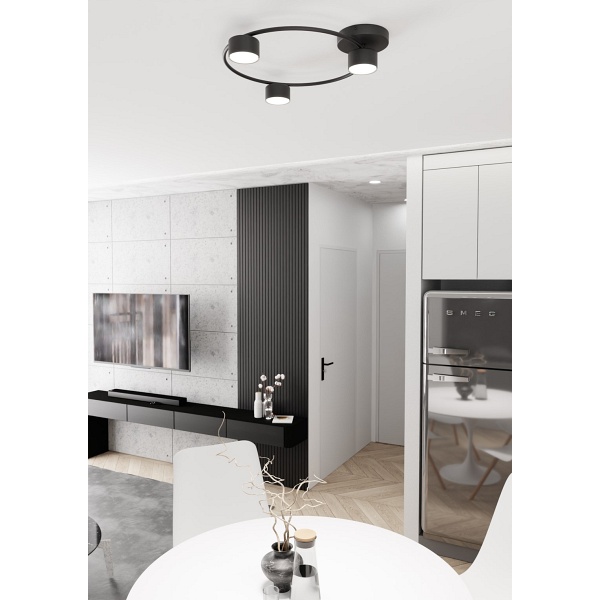 Lampa sufitowa LUCIO 3 BL - Emibig