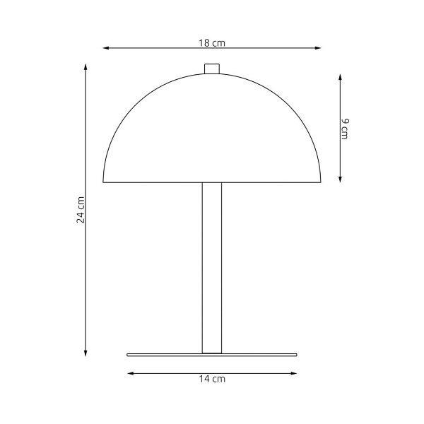 Lampka biurkowa MOGU LN2 OR - Emibig