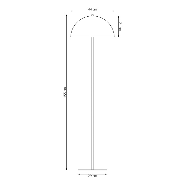 Lampa podłogowa MOGU LP1 OR - Emibig