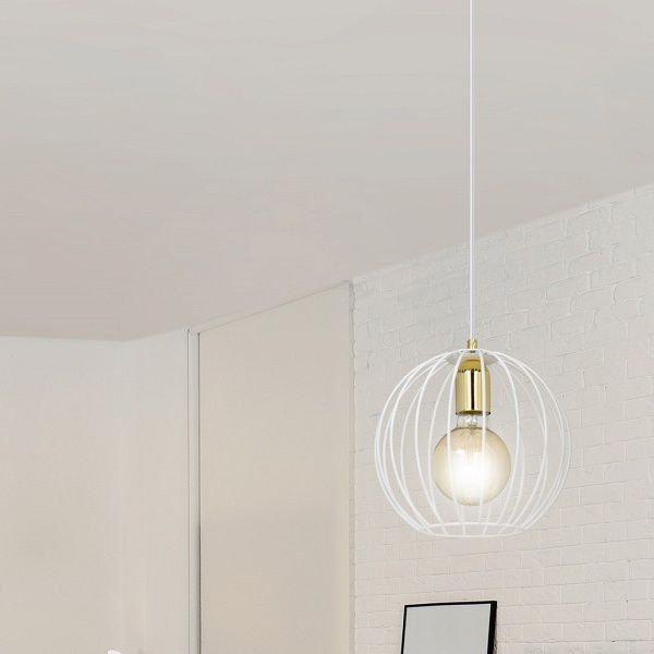 Lampa wisząca ALBIO 1 WHITE