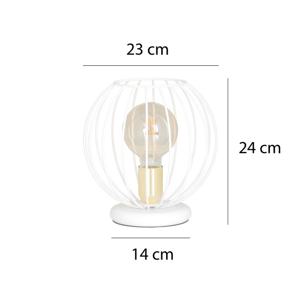 Lampa ALBIO LN1 WHITE