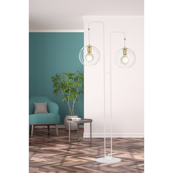 Lampa podłogowa ALBIO LP2 WHITE