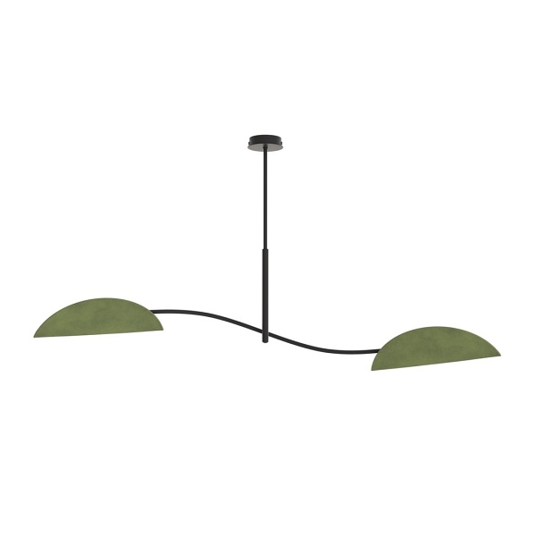 Lampa sufitowa LOTUS 2 BL GREEN - Emibig