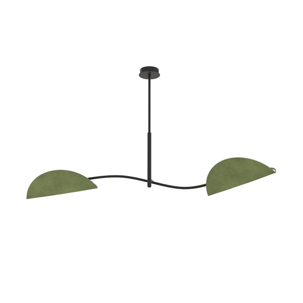 Lampa sufitowa LOTUS 2 BL GREEN - Emibig
