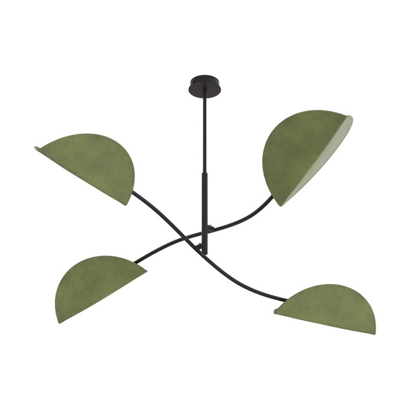 Lampa sufitowa LOTUS 4 BL GREEN - Emibig