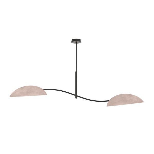 Lampa sufitowa LOTUS 2 BL GRAY - Emibig